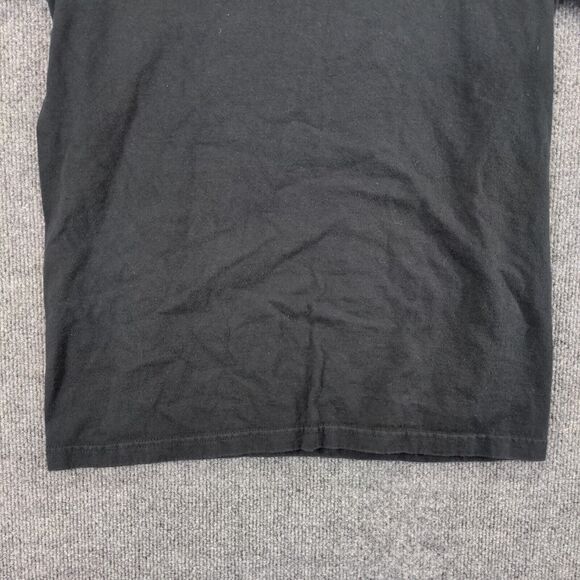 Riot Society Mens Apple Rainbow T-Shirt Black Medium Embroidered Logo - Picture 8 of 12